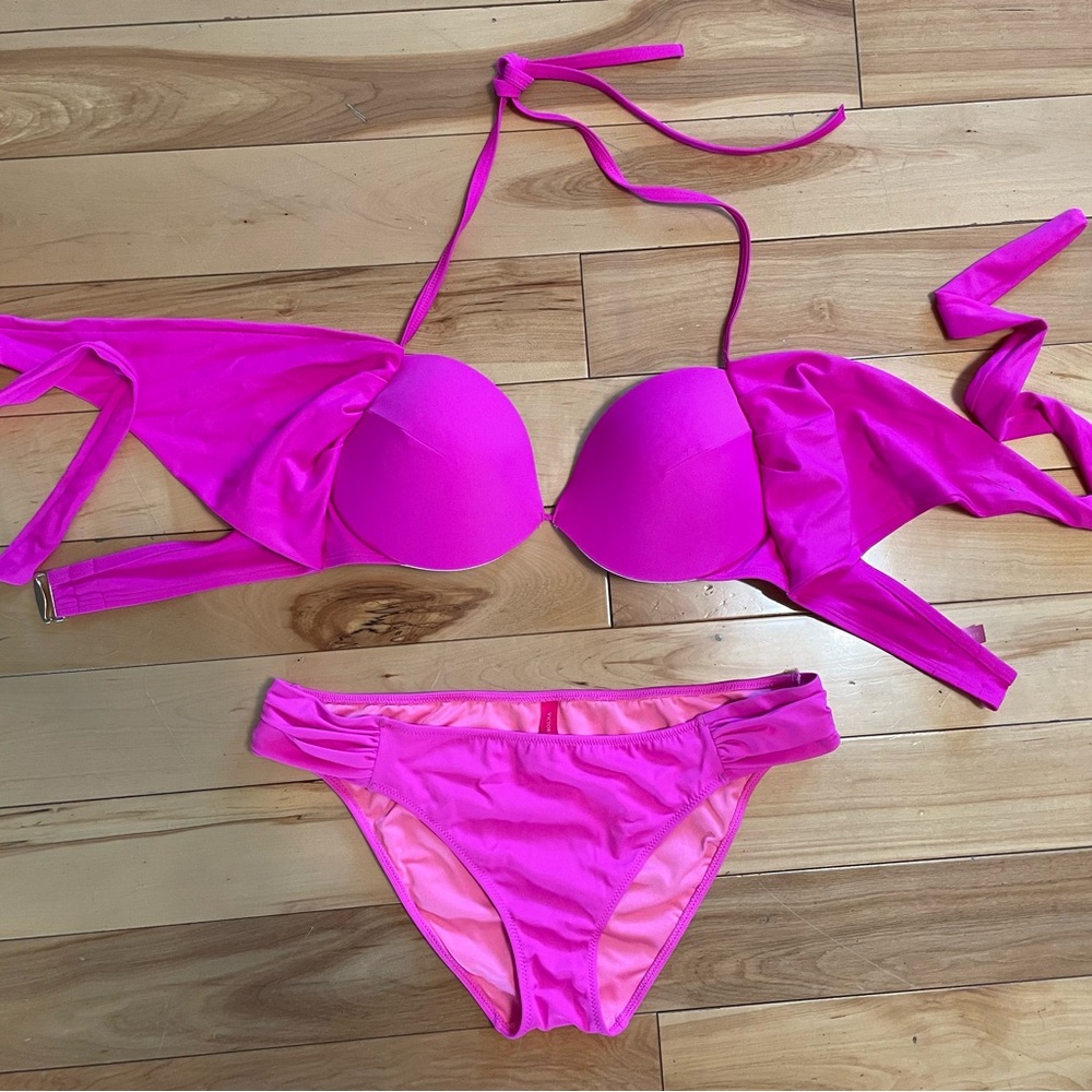 Victoria’s Secret Vibrant Pink Bikini Set